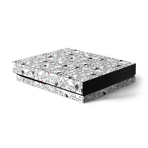 Disney 101 Dalmatians Pattern Xbox One X Console Skin