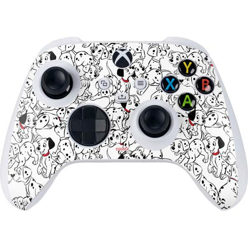 Disney 101 Dalmatians Pattern Xbox Series S Controller Skin