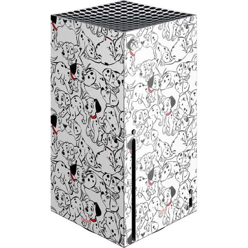 Disney 101 Dalmatians Pattern Xbox Series X Console Skin