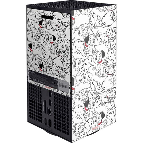 Disney 101 Dalmatians Pattern Xbox Series X Console Skin