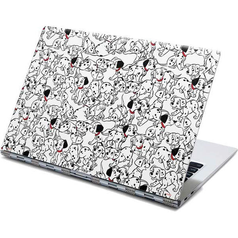 Disney 101 Dalmatians Pattern Yoga 910 2-in-1 14in Touch-Screen Skin