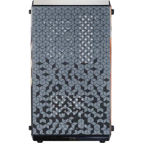 1940s Navy Pin-Up Girl On Corsair Fighter Plane Cooler Master MasterBox Q300L Mini Tower Skin