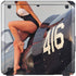 1940s Navy Pin-Up Girl On Corsair Fighter Plane Cooler Master MasterBox Q300L Mini Tower Skin