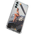1940s Navy Pin-Up Girl On Corsair Fighter Plane Galaxy A14 5G Clear Case