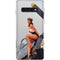1940s Navy Pin-Up Girl On Corsair Fighter Plane Galaxy S10 Skin