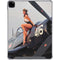 1940s Navy Pin-Up Girl On Corsair Fighter Plane iPad Pro 12.9in (2020) Clear Case