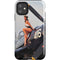 1940s Navy Pin-Up Girl On Corsair Fighter Plane iPhone 11 Impact Case
