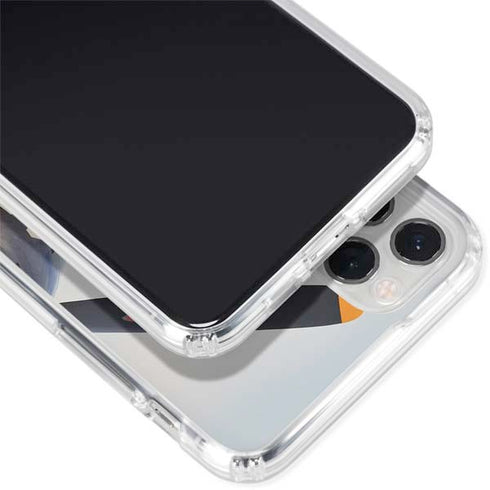 1940s Navy Pin-Up Girl On Corsair Fighter Plane iPhone 11 Pro Clear Case