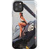 1940s Navy Pin-Up Girl On Corsair Fighter Plane iPhone 11 Pro Max Impact Case