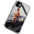 1940s Navy Pin-Up Girl On Corsair Fighter Plane iPhone 12 Clear Case