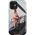 1940s Navy Pin-Up Girl On Corsair Fighter Plane iPhone 12 Impact Case
