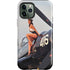 1940s Navy Pin-Up Girl On Corsair Fighter Plane iPhone 12 Pro Max Impact Case