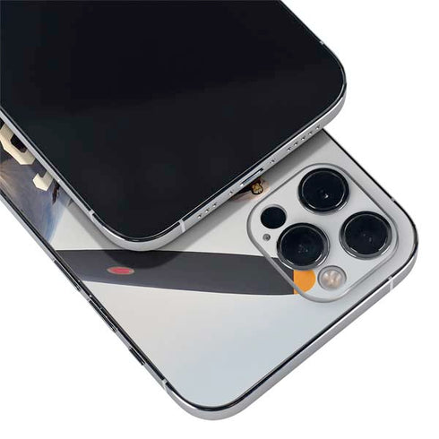 1940s Navy Pin-Up Girl On Corsair Fighter Plane iPhone 12 Pro Skin