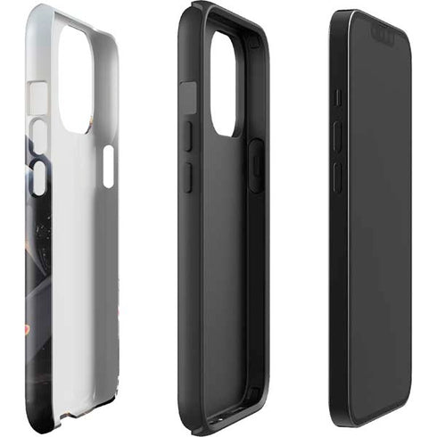 1940s Navy Pin-Up Girl On Corsair Fighter Plane iPhone 13 Pro Max Impact Case