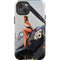 1940s Navy Pin-Up Girl On Corsair Fighter Plane iPhone 14 Impact Case