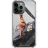 1940s Navy Pin-Up Girl On Corsair Fighter Plane iPhone 15 Pro Max Clear Case