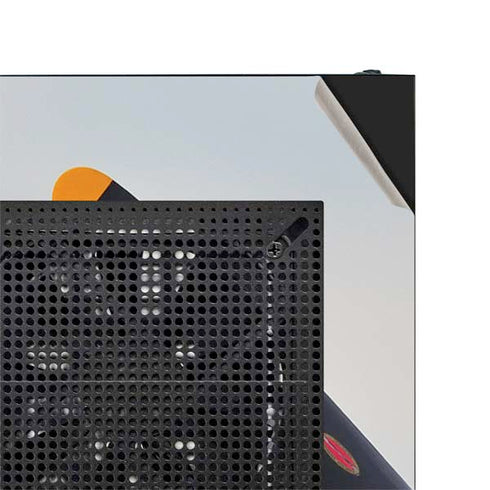 1940s Navy Pin-Up Girl On Corsair Fighter Plane NZXT H510 Compact ATX Mid-Tower Case Skin