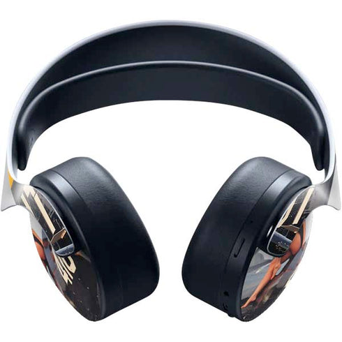 1940s Navy Pin-Up Girl On Corsair Fighter Plane PULSE 3D Wireless Headset for PS5 Skin