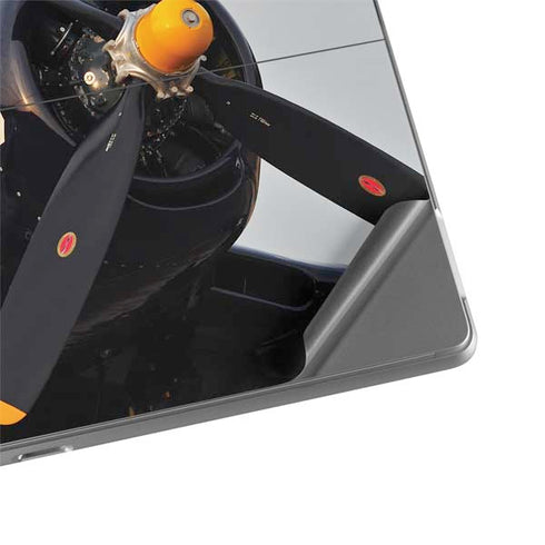 1940s Navy Pin-Up Girl On Corsair Fighter Plane Surface Pro 8 Skin