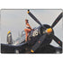 1940s Navy Pin-Up Girl On Corsair Fighter Plane Surface Pro 9 Skin