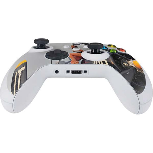 1940s Navy Pin-Up Girl On Corsair Fighter Plane Xbox Series S Controller Skin