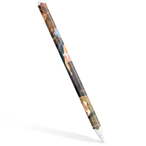 1940s Pin-Up On Stearman Biplane Apple Pencil (2nd Gen 2019) Skin