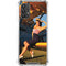 1940s Pin-Up On Stearman Biplane Galaxy A32 5G Clear Case