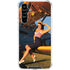 1940s Pin-Up On Stearman Biplane Galaxy A54 5G Clear Case