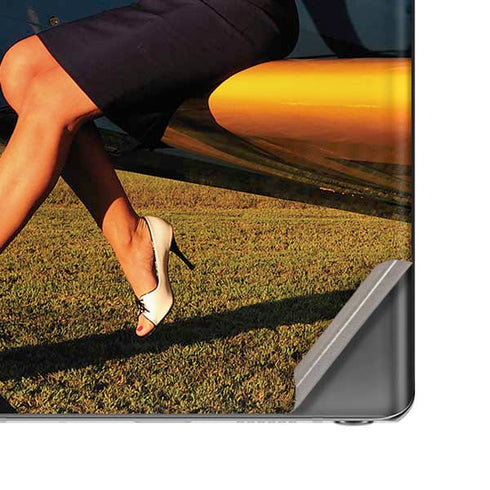 1940s Pin-Up On Stearman Biplane Galaxy Note20 5G Skin