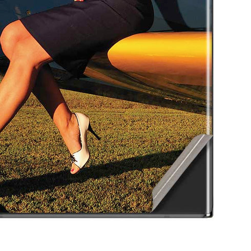 1940s Pin-Up On Stearman Biplane Galaxy Note20 Ultra 5G Skin