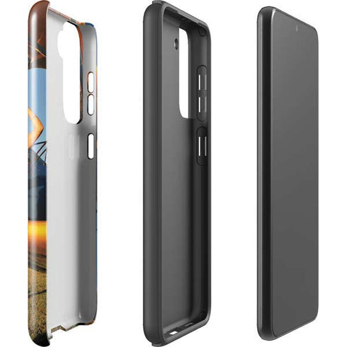 1940s Pin-Up On Stearman Biplane Galaxy S21 FE Pro Case