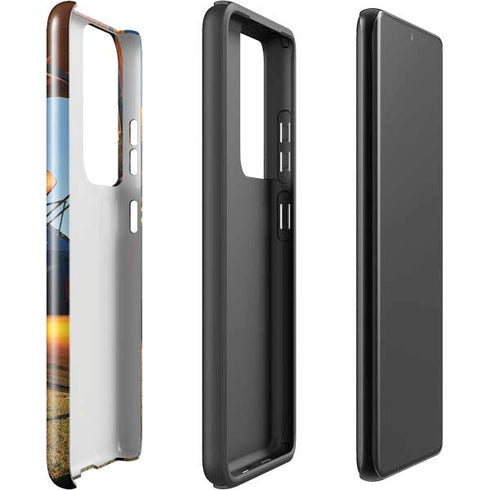 1940s Pin-Up On Stearman Biplane Galaxy S21 Ultra 5G Pro Case