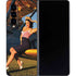 1940s Pin-Up On Stearman Biplane Galaxy Z Fold4 5G Skin