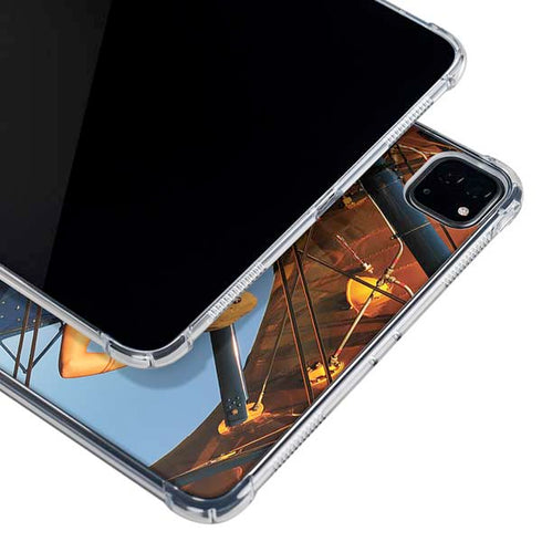 1940s Pin-Up On Stearman Biplane iPad Pro 12.9in (2020) Clear Case