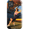 1940s Pin-Up On Stearman Biplane iPhone 11 Impact Case