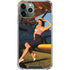 1940s Pin-Up On Stearman Biplane iPhone 11 Pro Max Clear Case