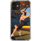 1940s Pin-Up On Stearman Biplane iPhone 12 Clear Case
