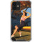 1940s Pin-Up On Stearman Biplane iPhone 12 Mini Clear Case
