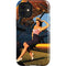 1940s Pin-Up On Stearman Biplane iPhone 12 Mini Impact Case