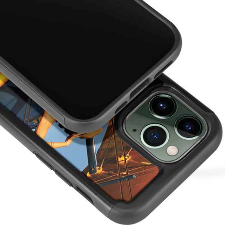 1940s Pin-Up On Stearman Biplane iPhone 13 Pro Cargo Case