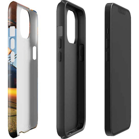 1940s Pin-Up On Stearman Biplane iPhone 15 Plus Impact Case