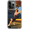 1940s Pin-Up On Stearman Biplane iPhone 14 Pro Clear Case