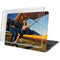 1940s Pin-Up On Stearman Biplane MacBook Pro 13in (2020) Case plus Skin