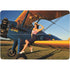 1940s Pin-Up On Stearman Biplane Surface Laptop Studio Skin