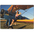 1940s Pin-Up On Stearman Biplane Surface Pro 9 Skin