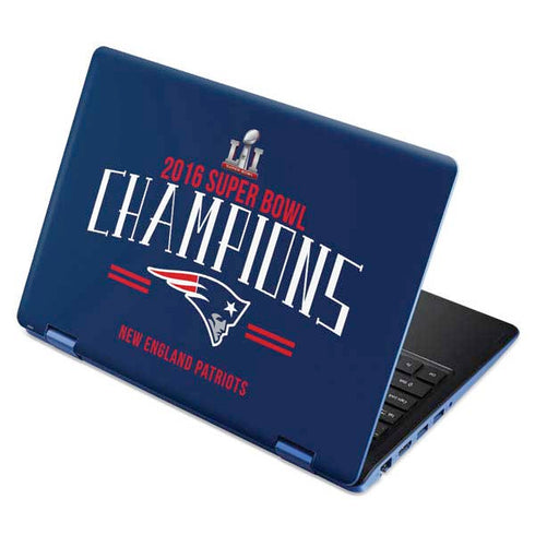 NFL 2016 Super Bowl LI Champions New England Patriots Aspire R11 11.6in Skin