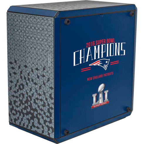 NFL 2016 Super Bowl LI Champions New England Patriots Cooler Master MasterBox Q300L Mini Tower Skin
