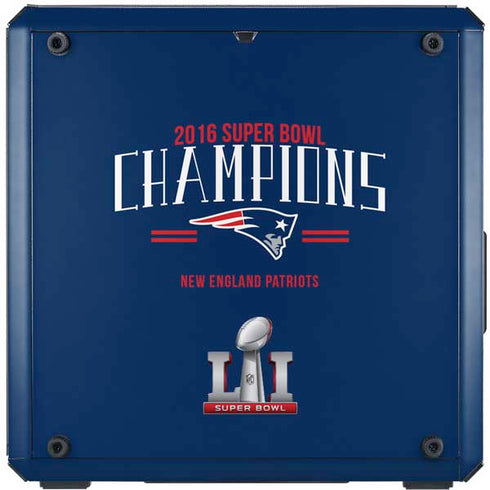 NFL 2016 Super Bowl LI Champions New England Patriots Cooler Master MasterBox Q300L Mini Tower Skin