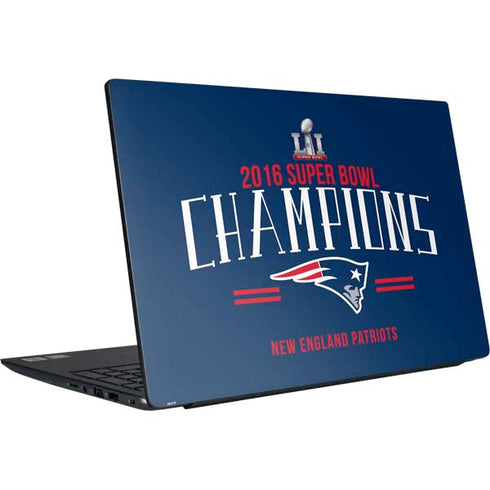 NFL 2016 Super Bowl LI Champions New England Patriots Dell Vostro Skin