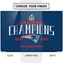 NFL 2016 Super Bowl LI Champions New England Patriots Dell Vostro Skin
